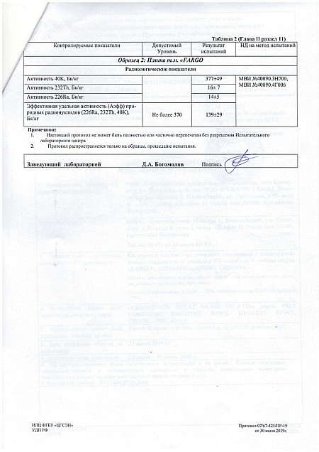 Протокол лабораторных испытаний стр 3