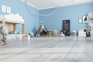 Кварцевый ламинат Fargo Comfort XXL Дуб Снежный DL1601 