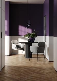 Кварцевый ламинат Fargo Herringbone Дуб Коста-Рика 44-3046-9