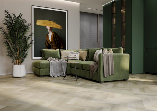 Кварцевый ламинат Fargo Herringbone Дуб Рокфорд 44-10004-1