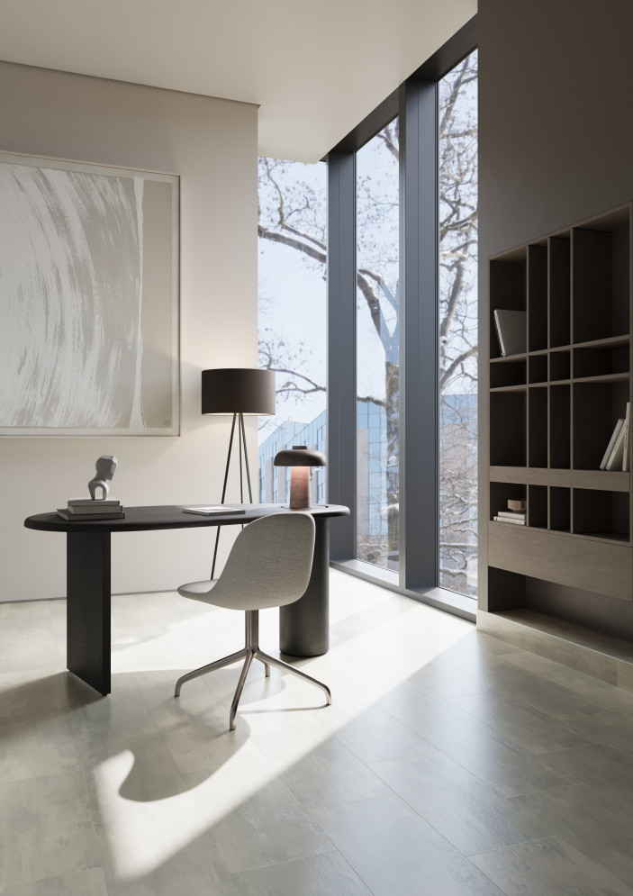 Виниловая плитка Fargo Stone LVT Бетон Норд 48143-13