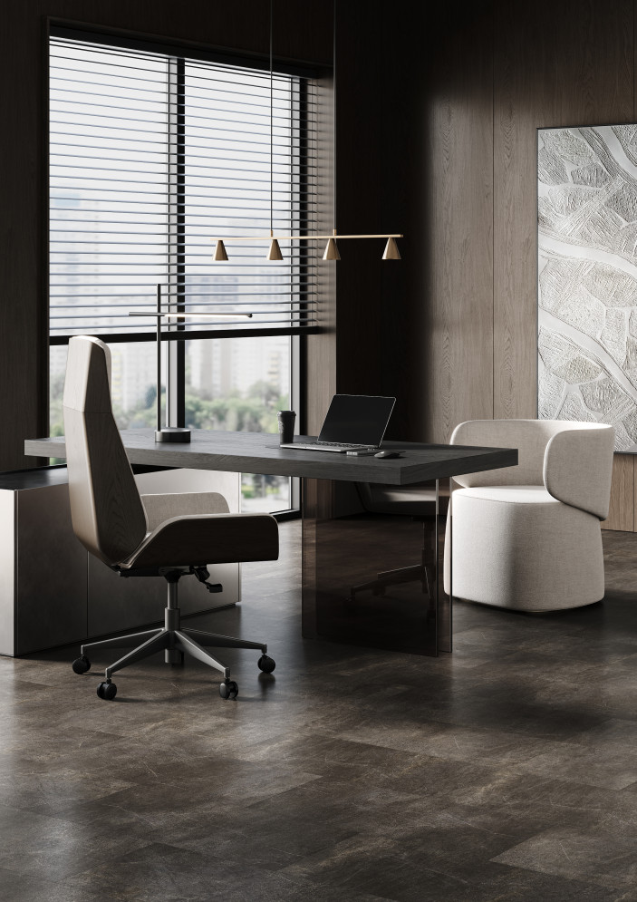 Виниловая плитка Fargo Stone LVT Мрамор Медный 48107-02