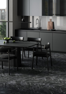 Виниловая плитка Fargo Stone LVT Гранит Черный 1804-3