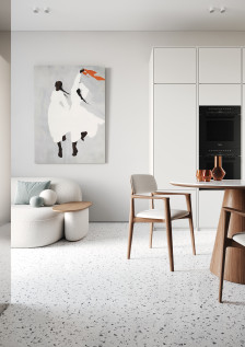 Виниловая плитка Fargo Stone LVT Терраццо Гранж 101-2